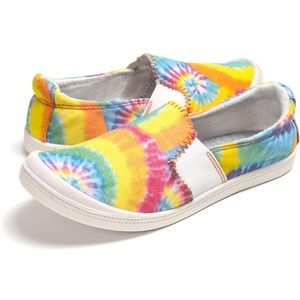 Tie-Dye Rainbow Sneakers